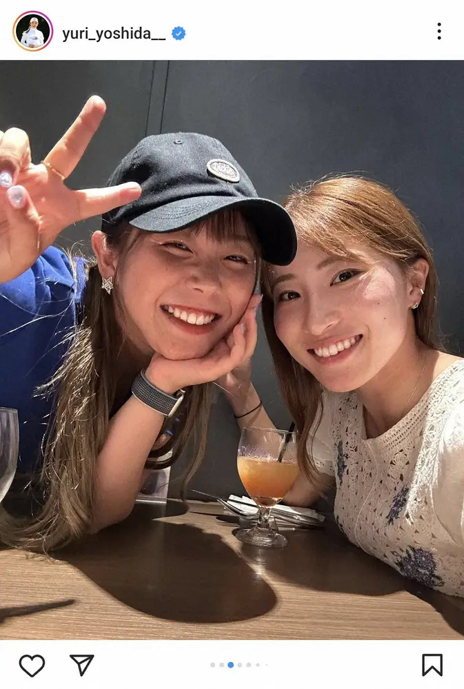 【画像・写真】吉田優利公式インスタグラム（＠yuri_yoshida__）から