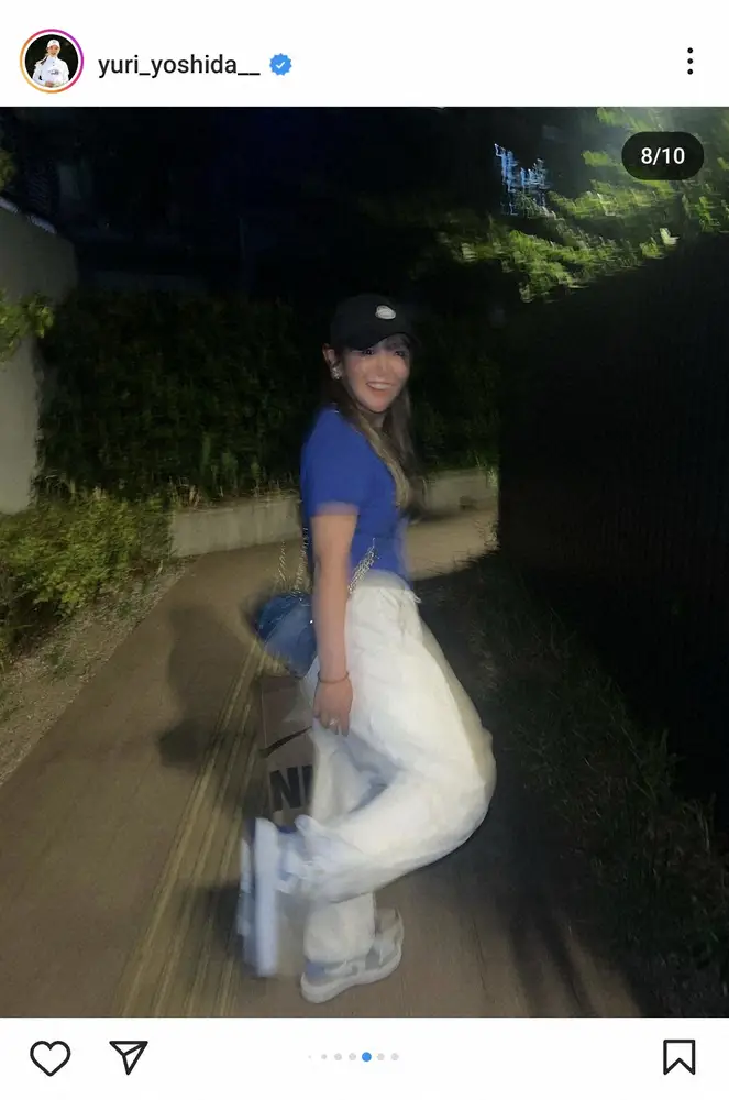 【画像・写真】吉田優利公式インスタグラム（＠yuri_yoshida__）から