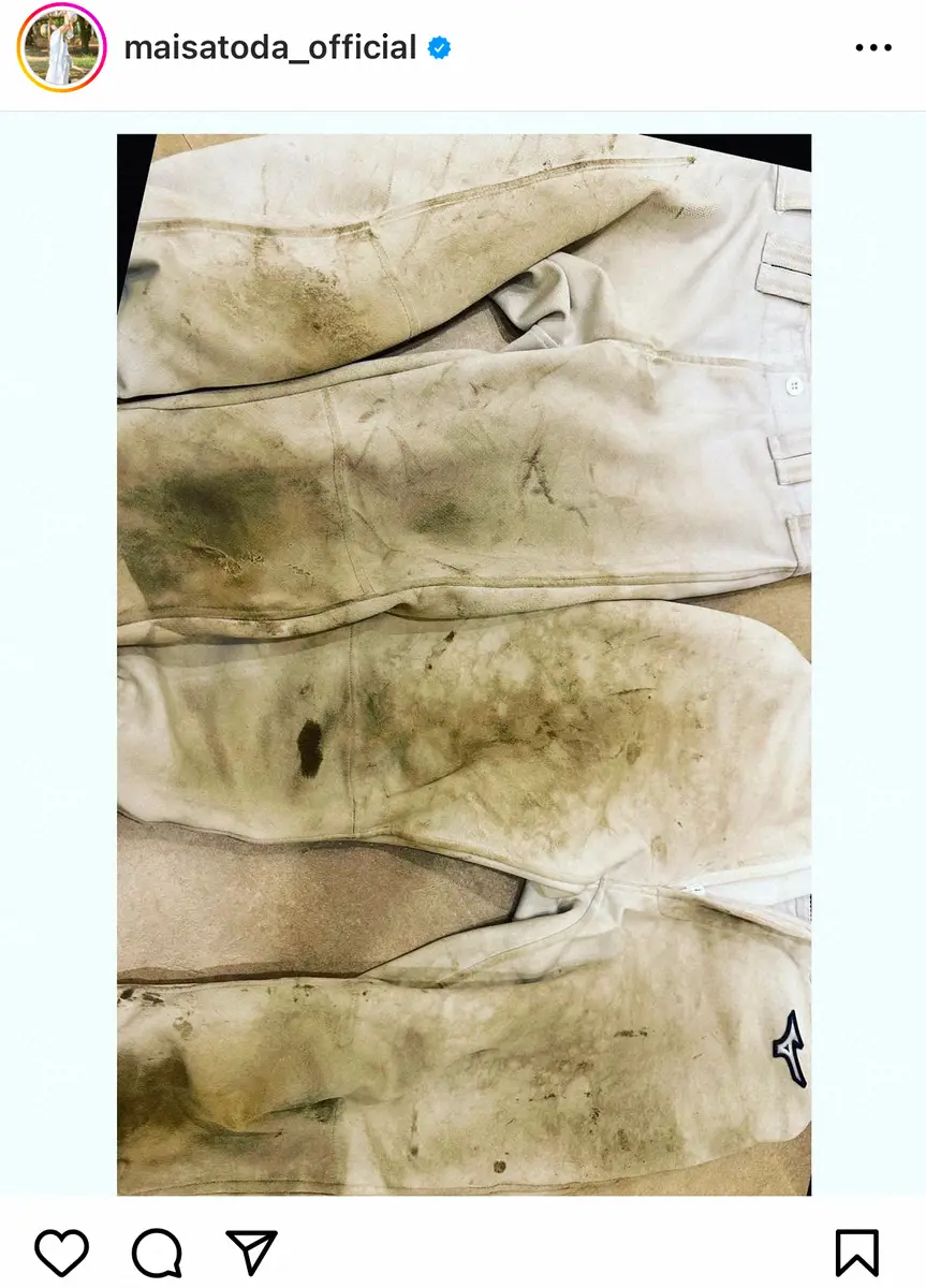 【画像・写真】里田まい　長男の汚れたユニホームに感慨「がんばったんだね」鞄の中には「大人のサポートの跡も」感謝