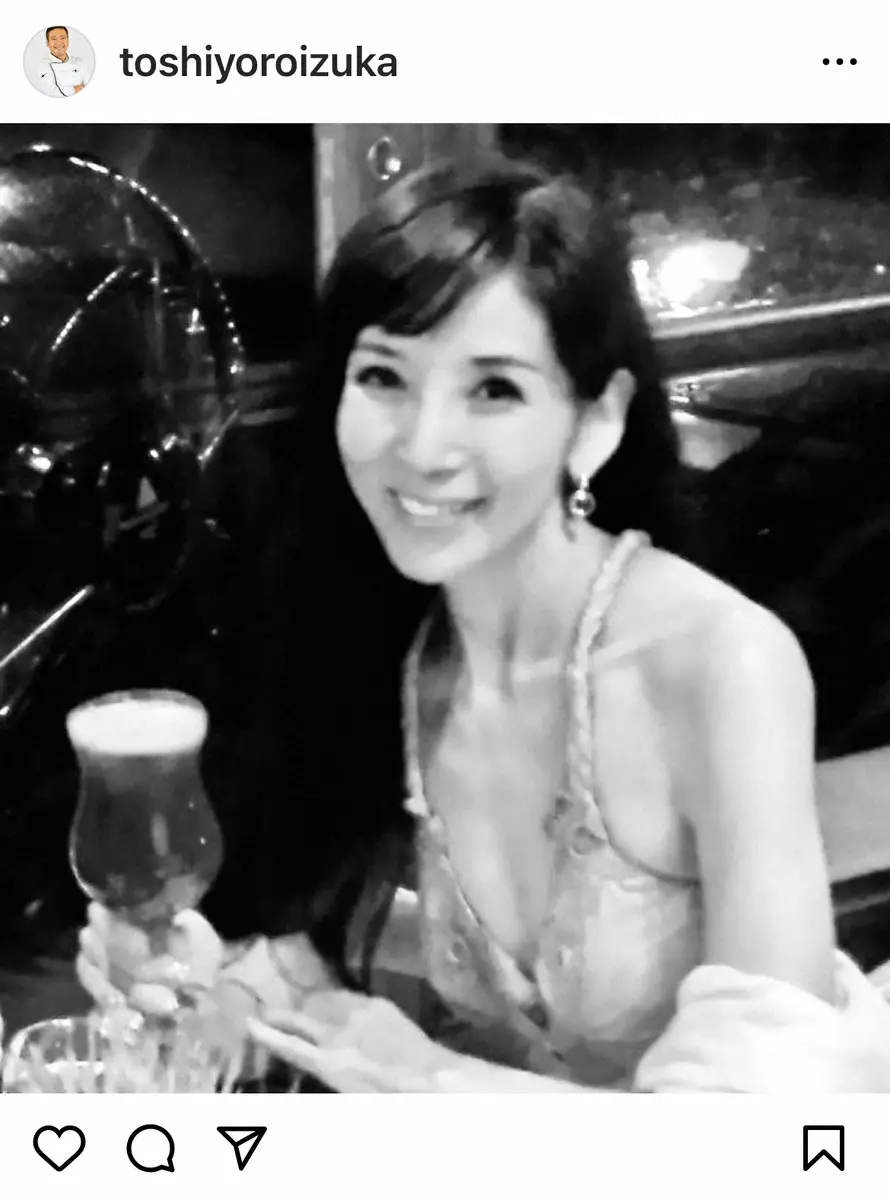 【画像・写真】鎧塚俊彦氏　露出度高い服めぐる批判に持論　妻・川島なお美さんの生前の姿とともに「痴漢は犯罪です」