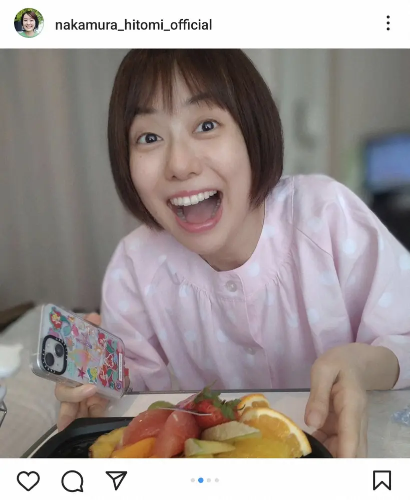 【画像・写真】中村仁美　第1子男児出産の山崎夕貴アナの見舞いへ「大仕事を成し遂げたざきさんは神々しかった」