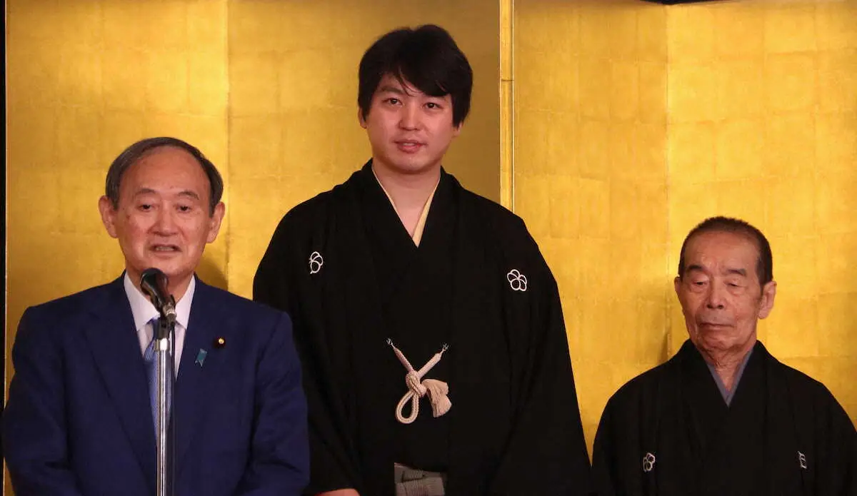 【画像・写真】林家木りん　昇進パーティーに豪華メンバー集結　菅前首相にYouTube登録者数いじられた