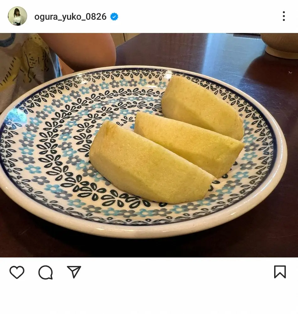 【画像・写真】小倉優子　再び新型コロナ感染でオンライン料理教室中止「今回はご飯を作ったり掃除も出来ています」