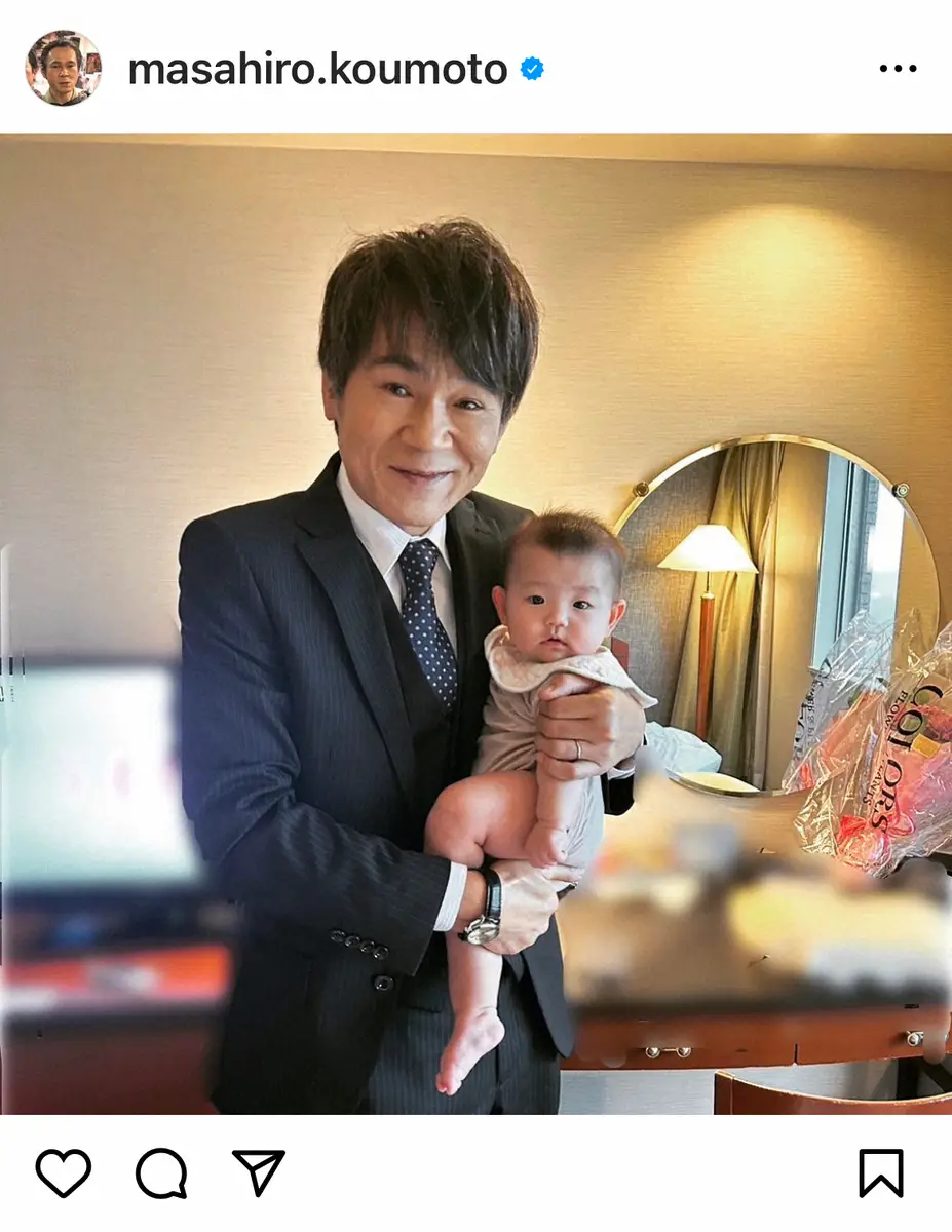 【画像・写真】甲本雅裕　「この度…」突然の報告にファン驚き「似てるって」「ホントのお孫さんかと」