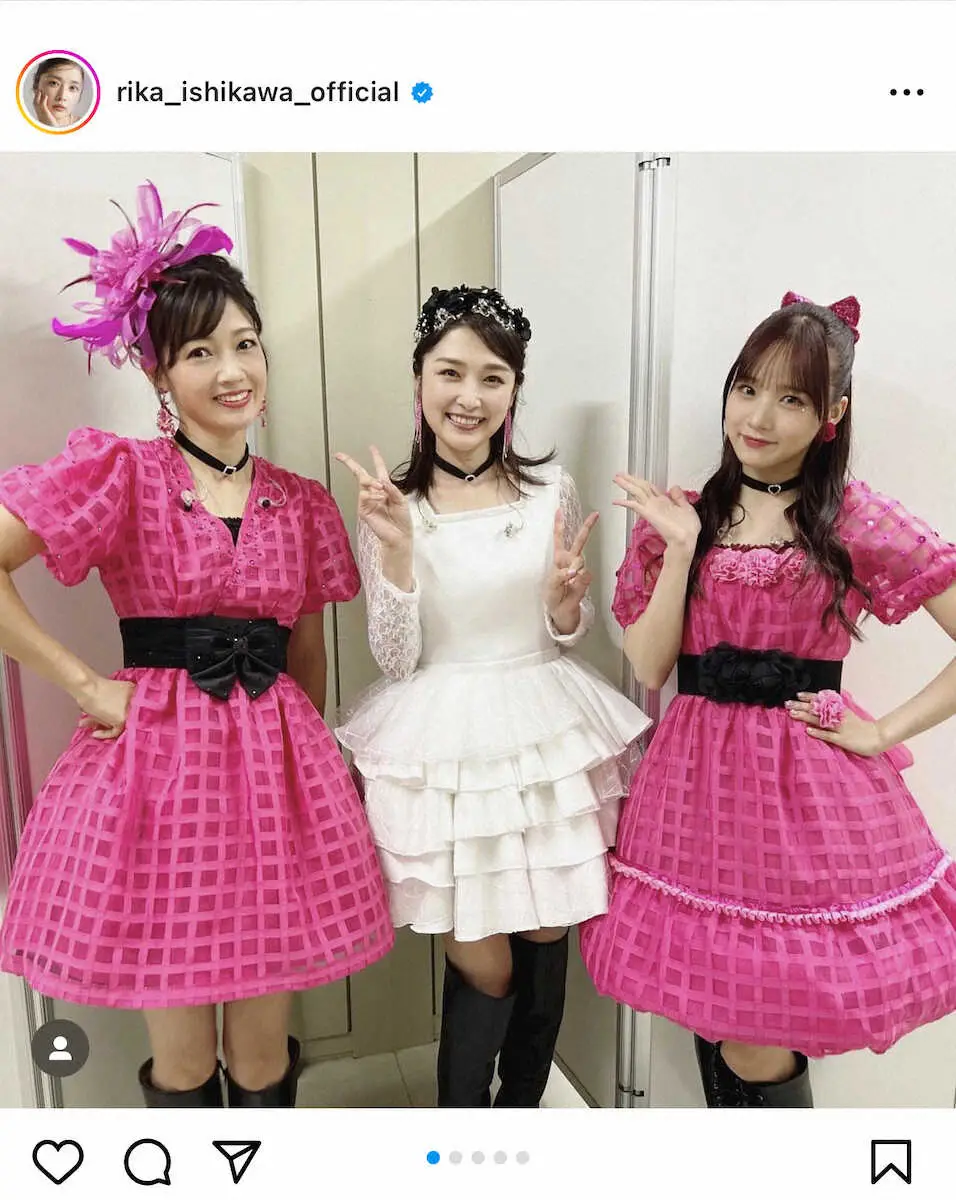 【画像・写真】石川梨華　ハロプロ25周年記念で「美勇伝」復活に感謝！ライブにはAKBメンバーも来場していたと明かす