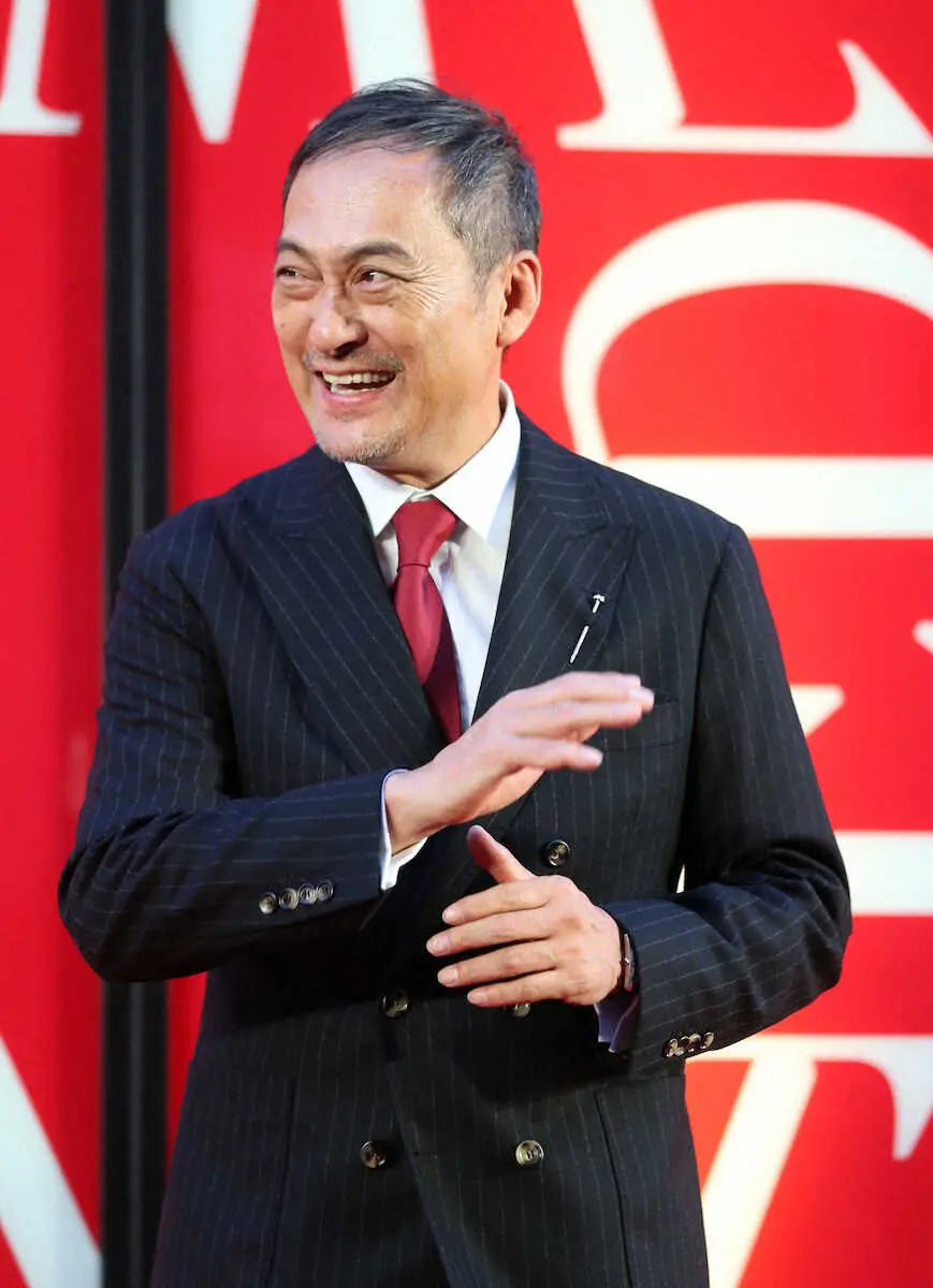 【画像・写真】渡辺謙　阪神試合中にイベント出席も　歓喜の瞬間は「ひっそりと涙を…」アレの先の「ソレ」にも言及