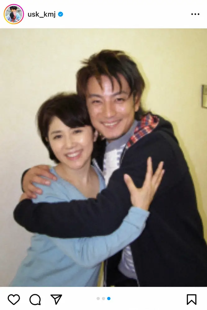 【画像・写真】上地雄輔　「ママ」と呼ぶ天国の恩人「元気してっかな」思い馳せる　「涙出た」「素敵な写真」の声