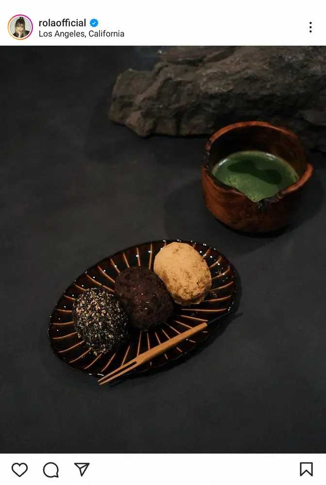 【画像・写真】ローラ　おへそチラリ！オールブラックコーデと手作りおはぎにファン「コレはカワイイ級の大事件」