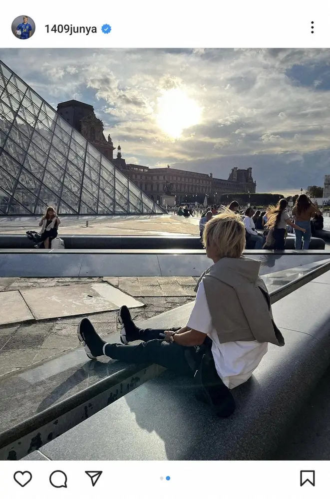 【画像・写真】伊東純也公式インスタグラム（＠1409junya）から