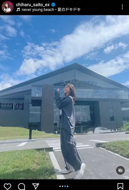 【画像・写真】斎藤ちはるアナ　ダル＆翔平との“3ショット”公開に「雰囲気最高」「スマイル美人アナ」