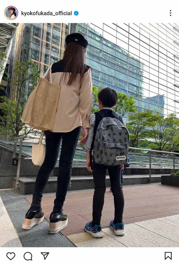 【画像・写真】深田恭子　「イケメン」小2甥っ子に「何歳までチューしていいのか、お風呂に一緒に入っていいのか」