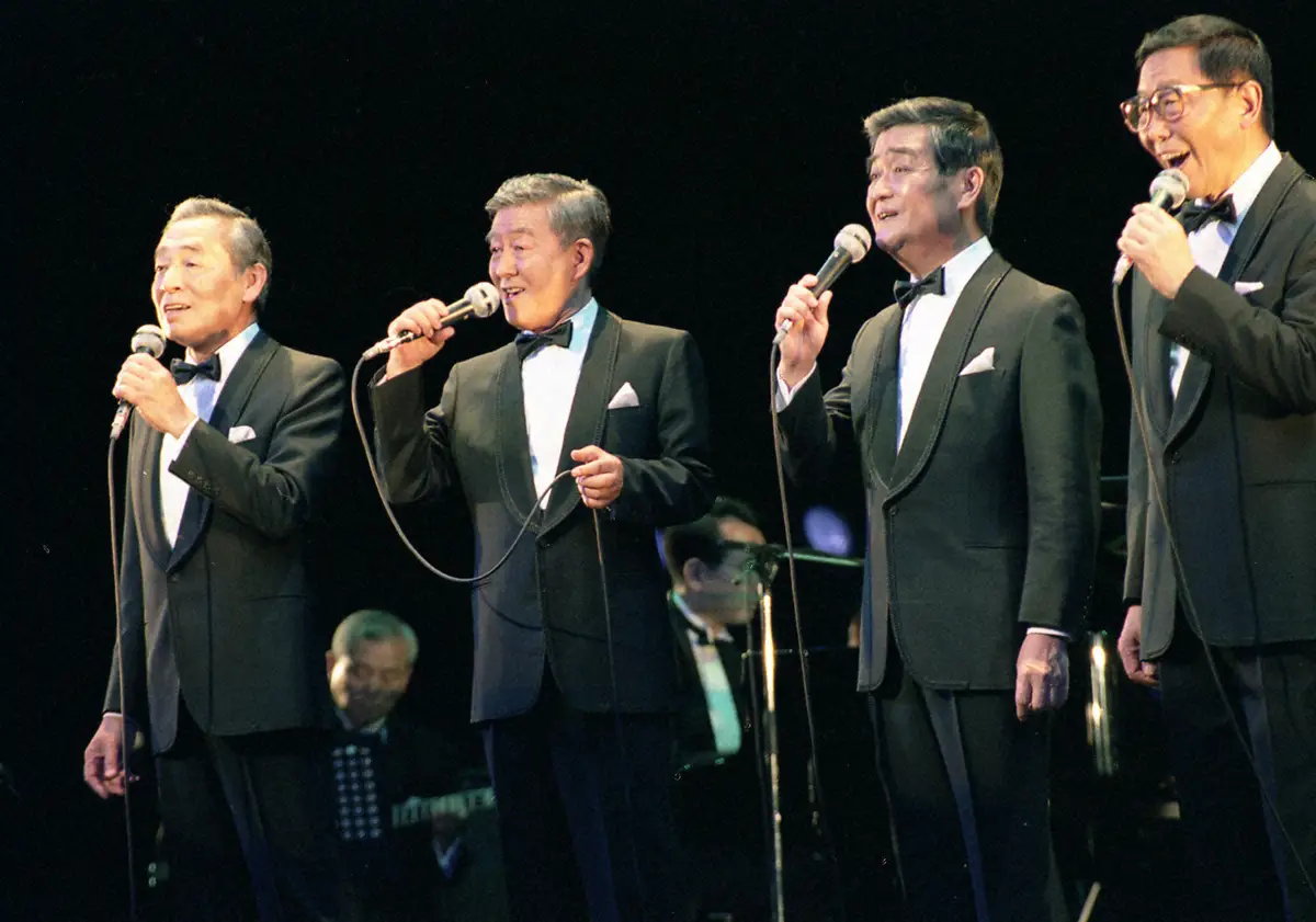 【画像・写真】ダークダックスの遠山一さん死去　93歳、慢性心不全と老衰で…バス担当、愛称「ゾウさん」