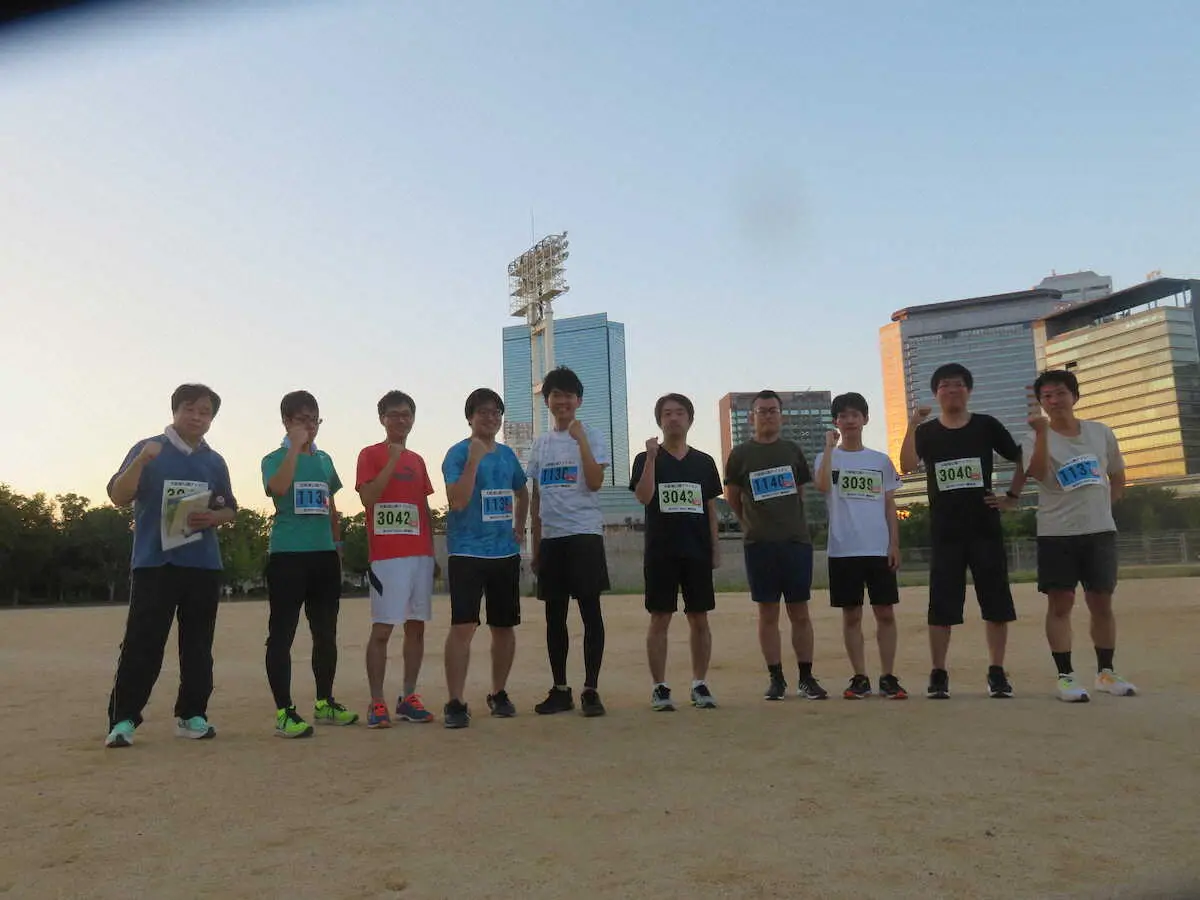 【画像・写真】服部六段　大阪城公園ナイトラン10キロ棋士1位　リーグ入り逃した王将戦は菅井八段の「振り飛車を勉強」