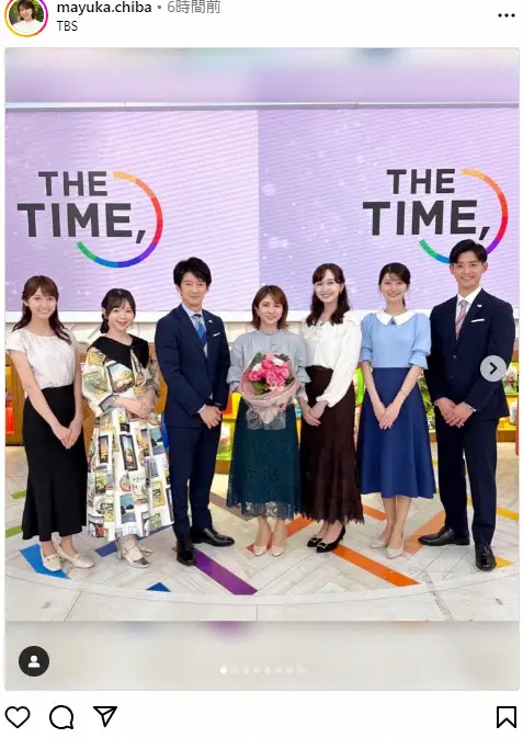 【画像・写真】TBS「THE　TIME’」キャスターが番組卒業発表　「楽ではなかったのですが…楽しい思い出ばかり」