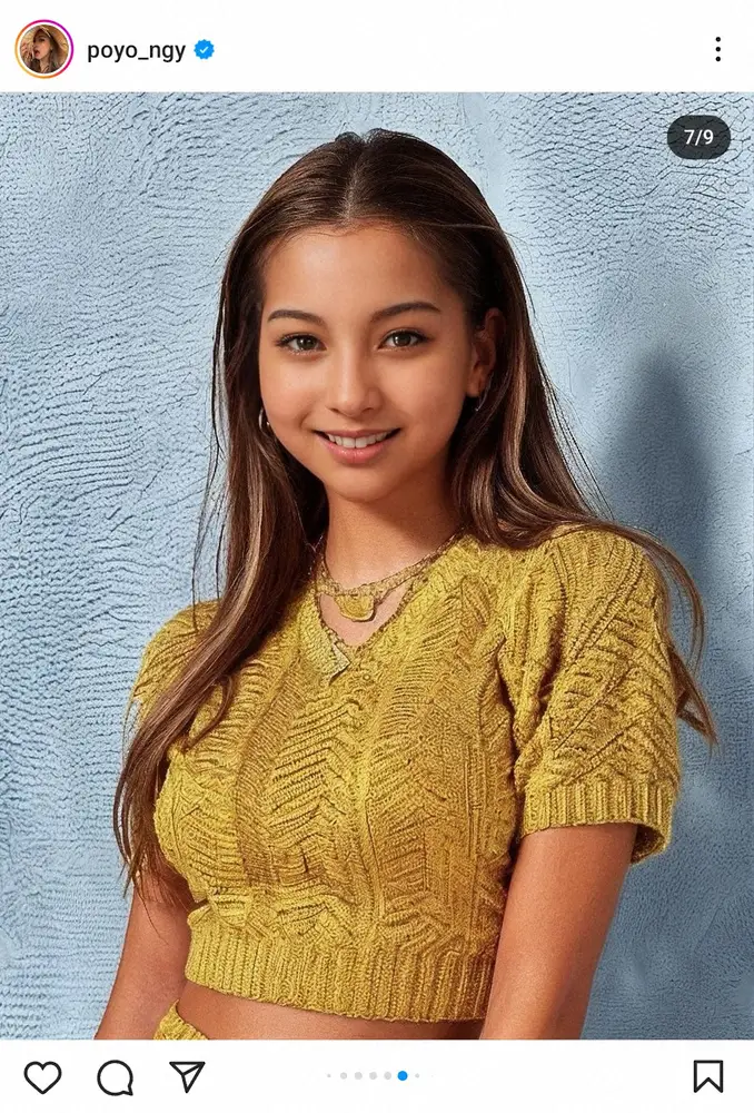 【画像・写真】強すぎるゆきぽよ、AI加工アプリ写真公開も「ナチュラルですよね？」「無敵美人」「八代亜紀さん」の声