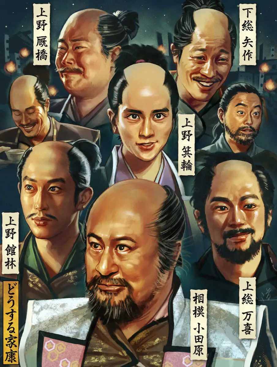 【画像・写真】【どうする家康　大河絵（どうする絵）】第37話　ハンサムな忠世「心はひとつだ！」涙と笑顔の卒団式
