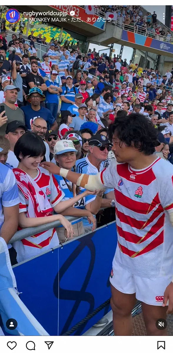 【画像・写真】稲垣啓太の妻・貴子　号泣の夫を涙で労う「皆さんスーパーヒーローです」　ファンもらい泣き