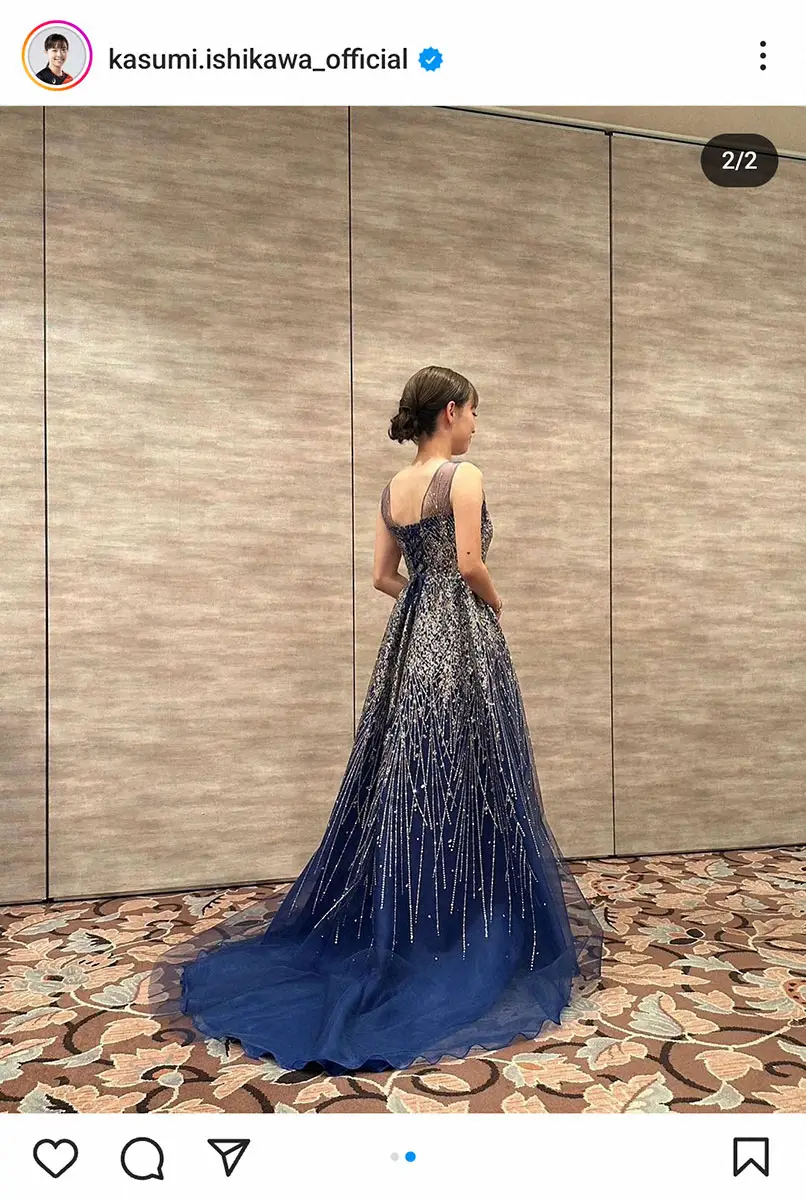 【画像・写真】石川佳純さん公式インスタグラム(kasumi.ishikawa_official)から