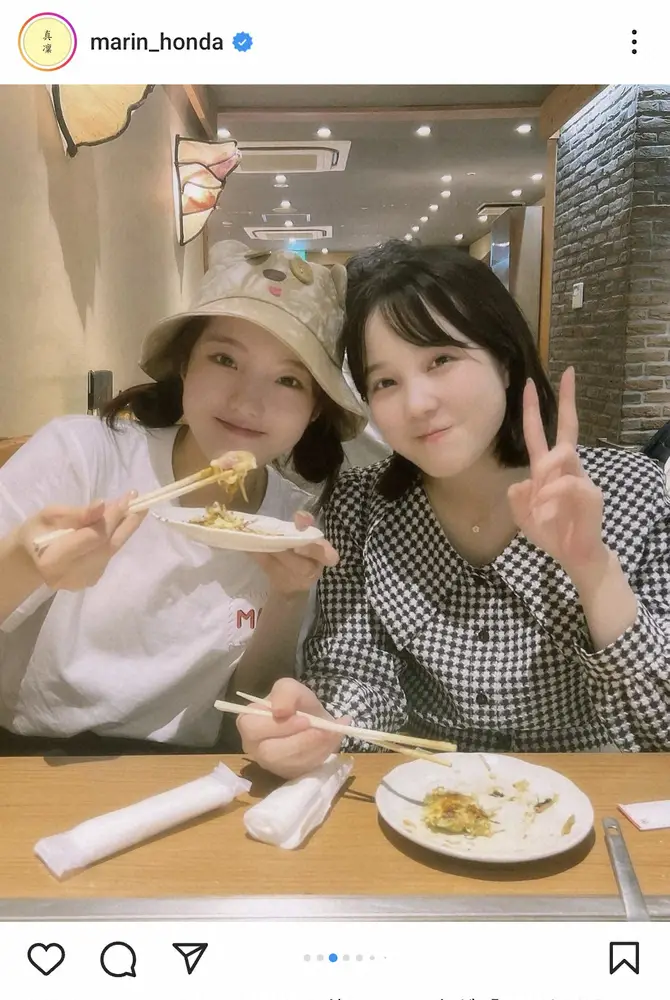 【画像・写真】本田真凜　妹・望結、紗来との2ショット披露に「美人姉妹だよね～ぇ」「全部可愛い！！尊い！！」の声