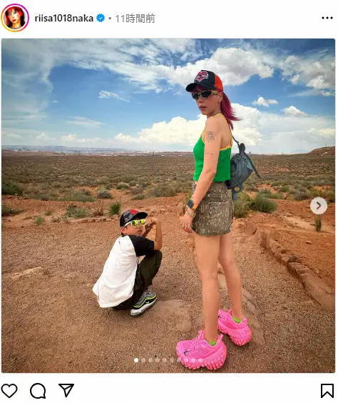 【画像・写真】仲里依紗　中尾明慶に激似長男、親子ショットが大反響　「ミニ中尾君」「笑顔がそっくり」の声