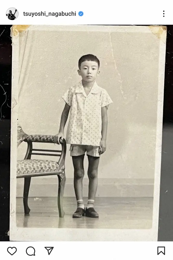 【画像・写真】長渕剛　幼少期ショット披露し、姉への思いつづる「ラブレターだ！」に「涙が出ました」「ステキ」の声