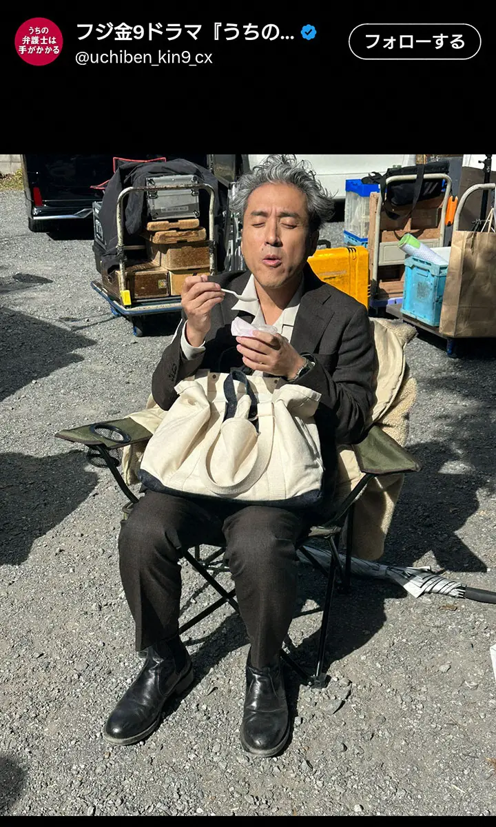 【画像・写真】腹膜炎で入院のムロツヨシ　撮影復帰を報告「ご心配をおかけして、本当に申し訳ありませんでした！」