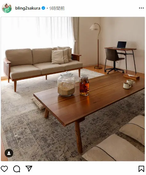 【画像・写真】井上咲楽　自室公開！プロにコーディネート依頼　「リゾートホテルみたい」「ミニマリスト感素敵」の声