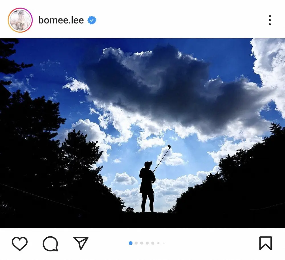 【画像・写真】イ・ボミ公式インスタグラム（＠bomee.lee）から