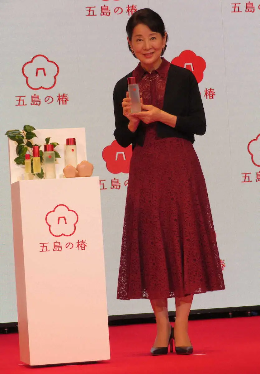 【画像・写真】吉永小百合が36年ぶりにスキンケア商品CM出演　若さの秘訣は「明日があるさ、と思うこと」