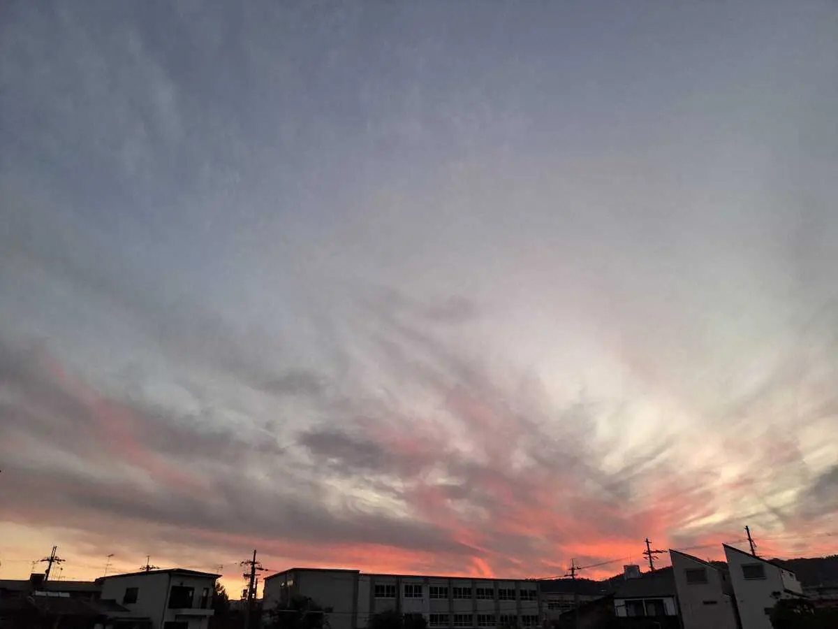 【画像・写真】谷口キヨコ　夕焼けを眺める時の「あの世とこの世が一瞬混じりあうような感覚」に思うこと