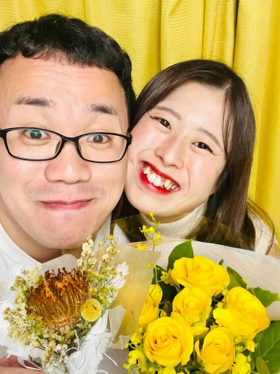 【画像・写真】パーマ大佐＆アイドル鳥越が結婚！既に同居、所属事務所が連名で発表「夫婦二人三脚で精進して参ります」