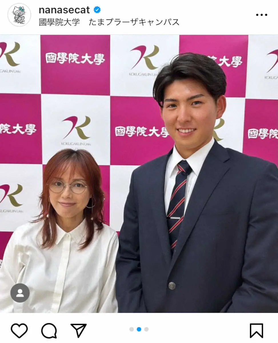 【画像・写真】西武ドラ1・武内の記者会見場に同級生の超有名歌手が祝福に！　ファンも感心「母校愛は素晴らしい」