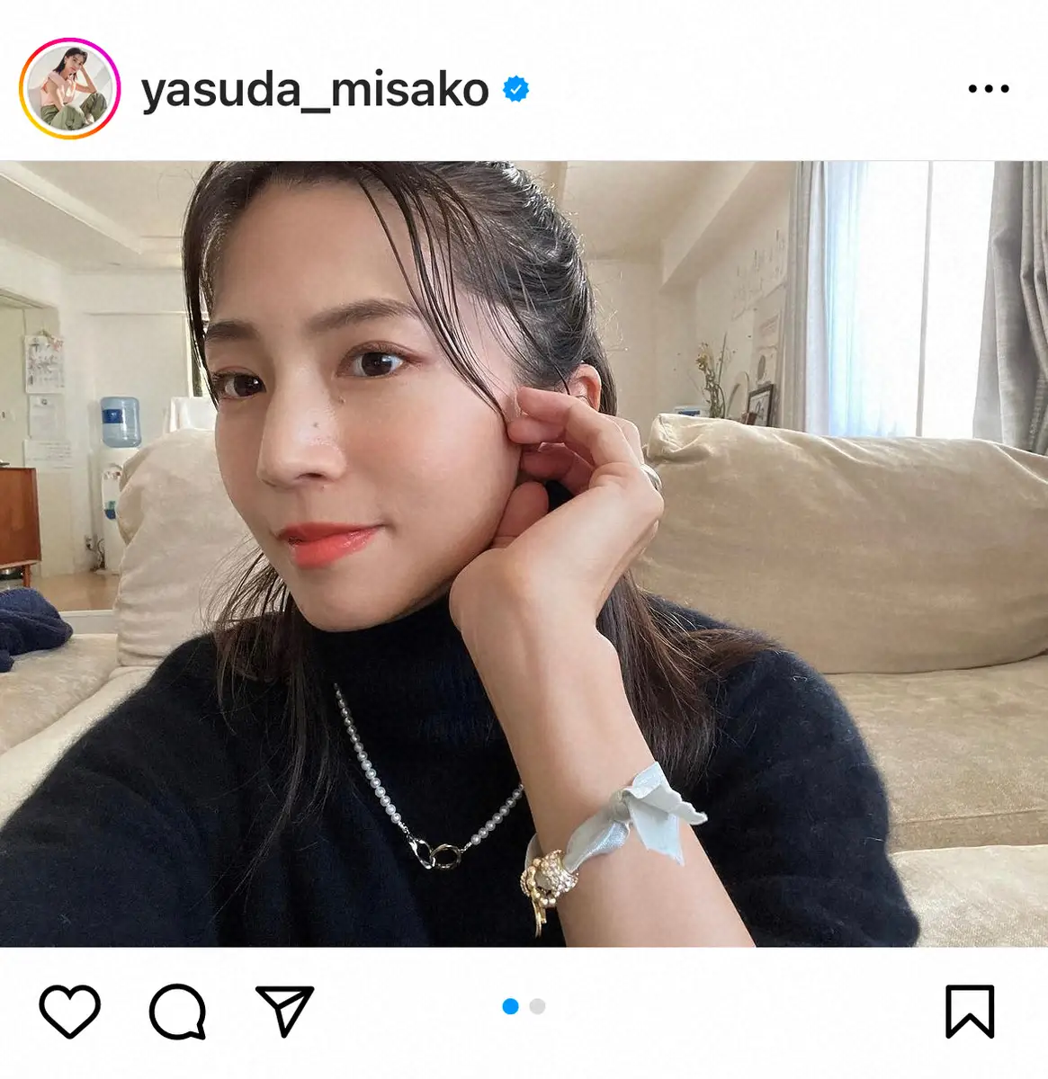 【画像・写真】安田美沙子「たからものができました」　長男手作りの贈り物にほっこり「センス抜群」「やさしい息子さん」