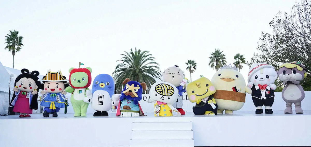 【画像・写真】ゆるキャラGP後継大会・ゆるバース、初代王者に香川県の「うどん脳」　低迷期経てツルっと急浮上