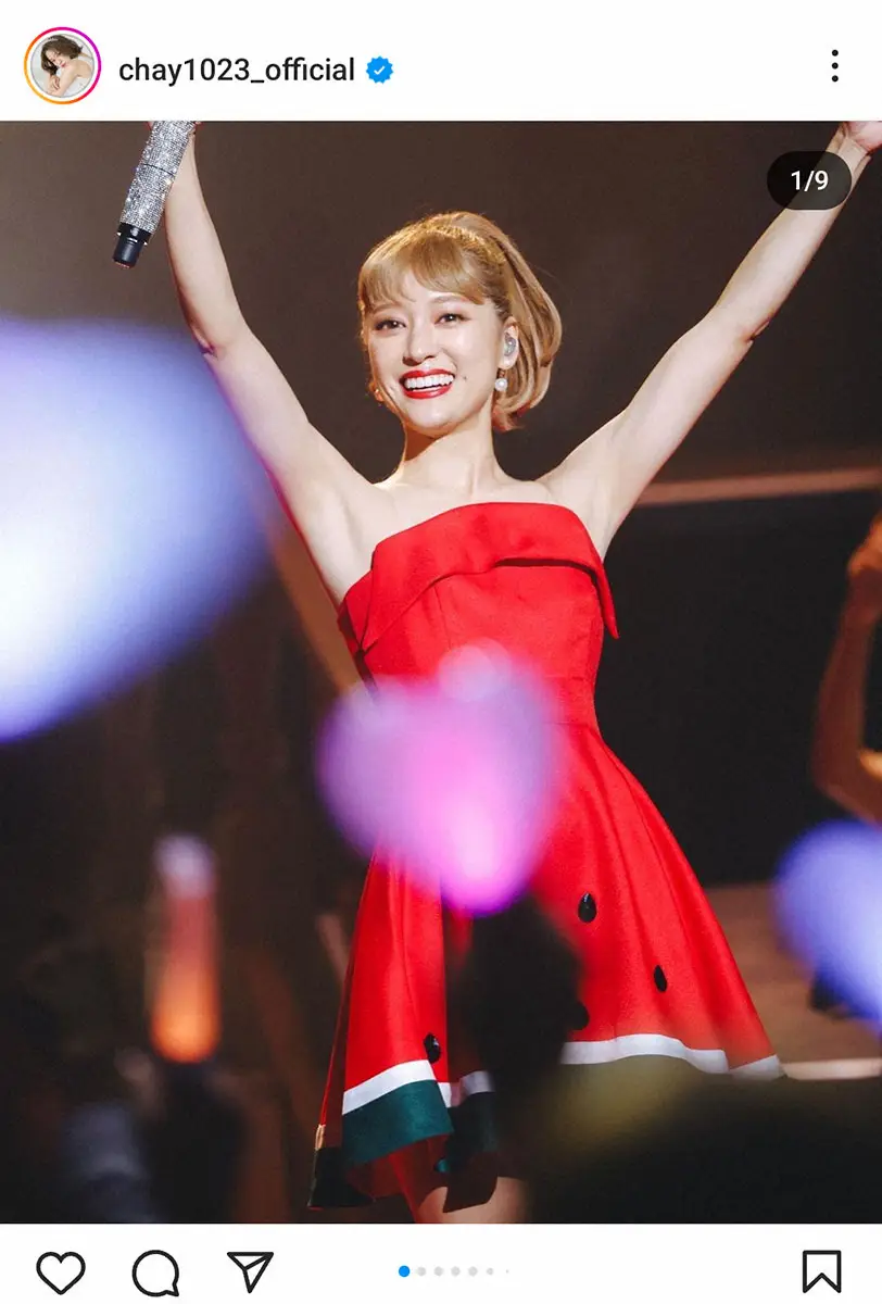 【画像・写真】chay　サプライズで「人生初金髪」報告に「お人形さんみたい」「超可愛い」の声