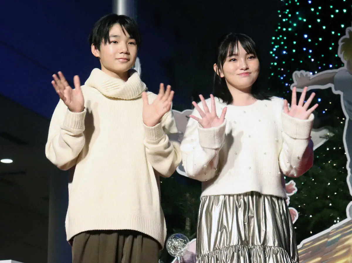 【画像・写真】寺田心　ツリーの演出に感激「クリスマスに友達と見に来たい」