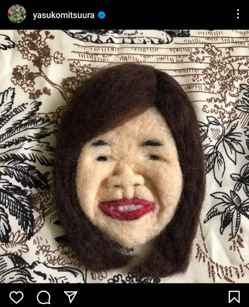 【画像・写真】光浦靖子　クリスマスの手芸作品披露に「クオリティ高すぎ」「上手っ」「すごい可愛い　欲しい」