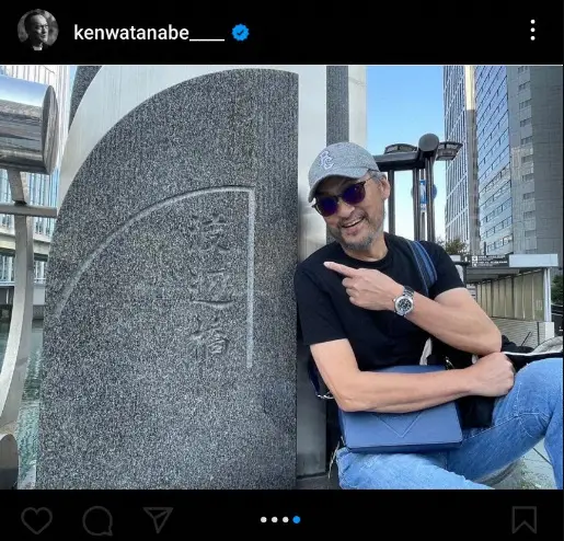 【画像・写真】トラ党・渡辺謙　歓喜の瞬間“現地ショット”公開し「両軍共に讃えたい…おめでとう、そしてありがとう」