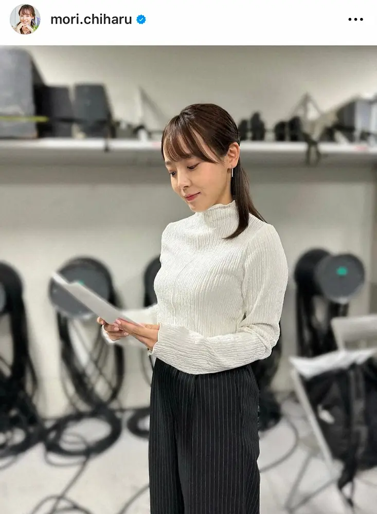 【画像・写真】森千晴アナ　“泥酔ハグ”報道を反省　騒動に初言及「改めて誠心誠意…」　グッド！モーニング復帰報告