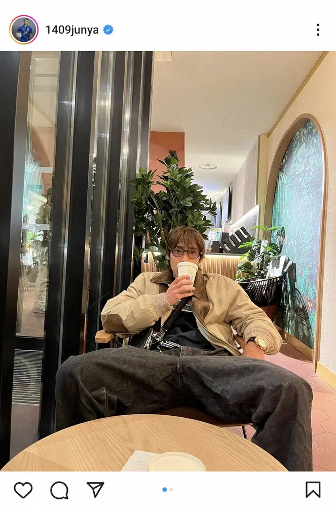 【画像・写真】伊東純也公式インスタグラム（＠1409junya）から