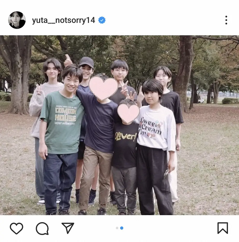 【画像・写真】市村正親の15歳長男・市村優汰　最新ショット披露に「いけめん」の声　「オリバー！」共演者と再会も