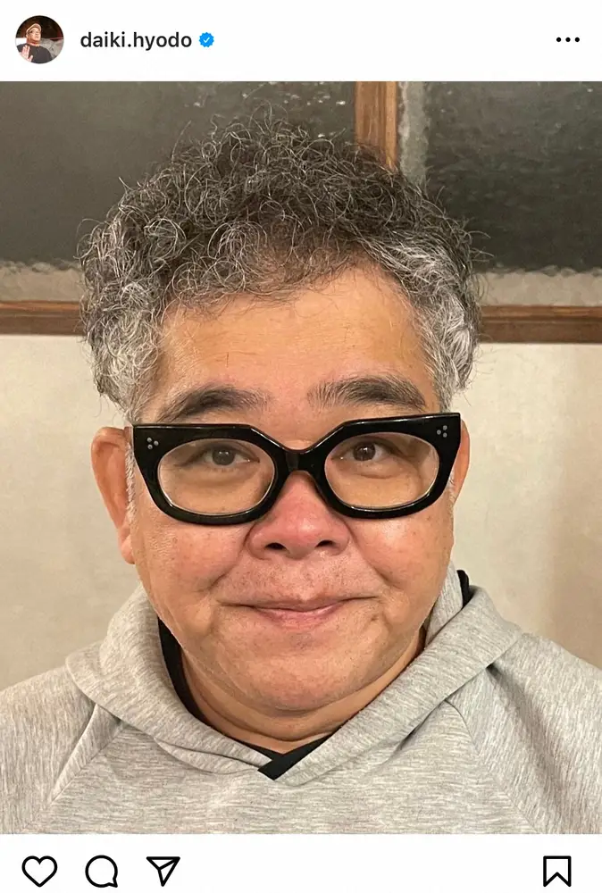 【画像・写真】「毛が生える薬」で生えすぎた「矢野・兵動」兵動　激変新ヘア披露「素敵」「林家三平師匠みたい」の声