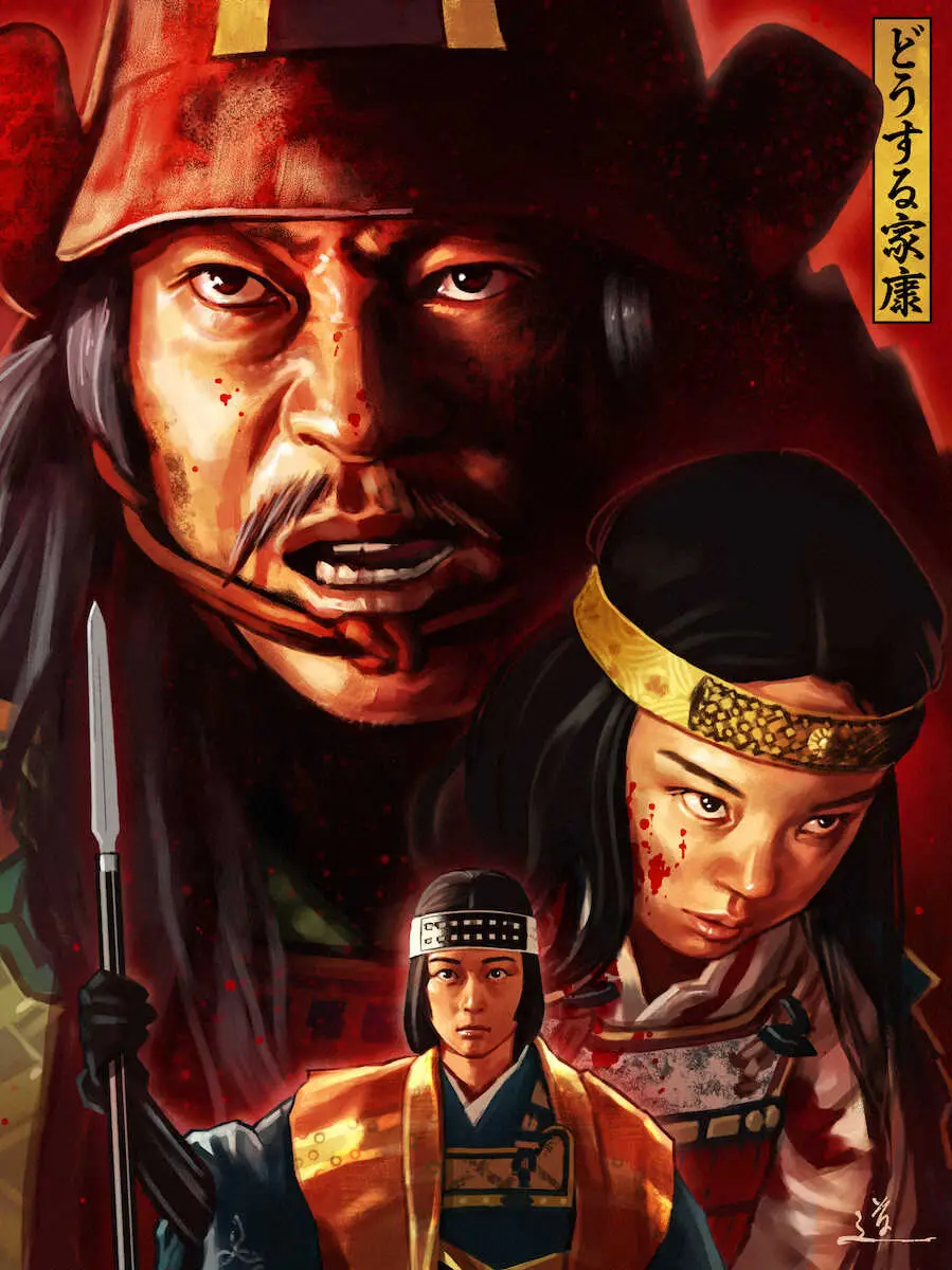 【画像・写真】【どうする家康　大河絵（どうする絵）】第42話　殿、お別れだわ――愛と忠義に生きた鳥居元忠、死す