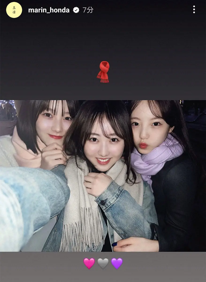 【画像・写真】本田真凜のインスタグラム（@marin_honda）から
