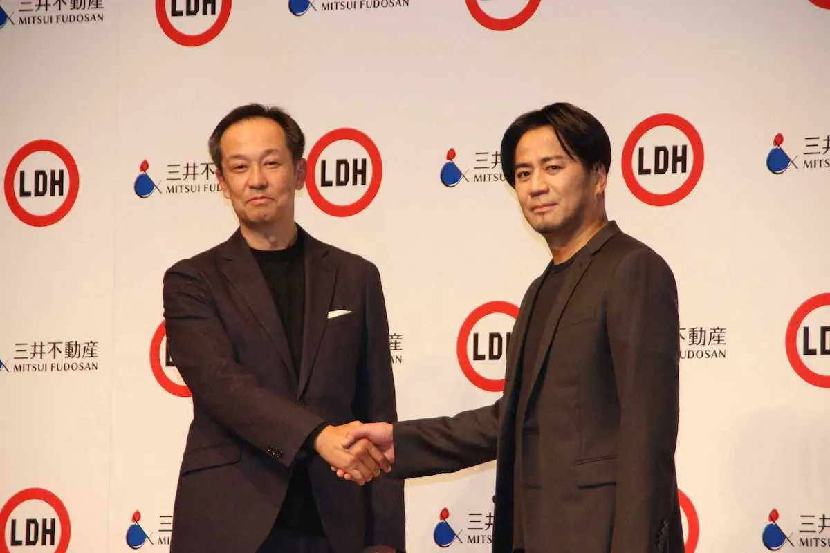 【画像・写真】EXILEのHIRO　三井不動産と業務提携　子供や若者が夢に「出会う」「追いかける」「実現する」場を