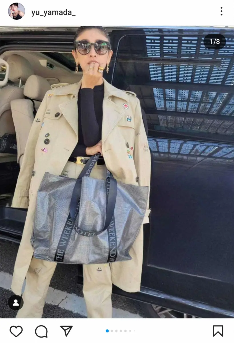 【画像・写真】山田優　セクシーすぎるバックショット披露「背中にドキッとしました」「かっこいい」の声