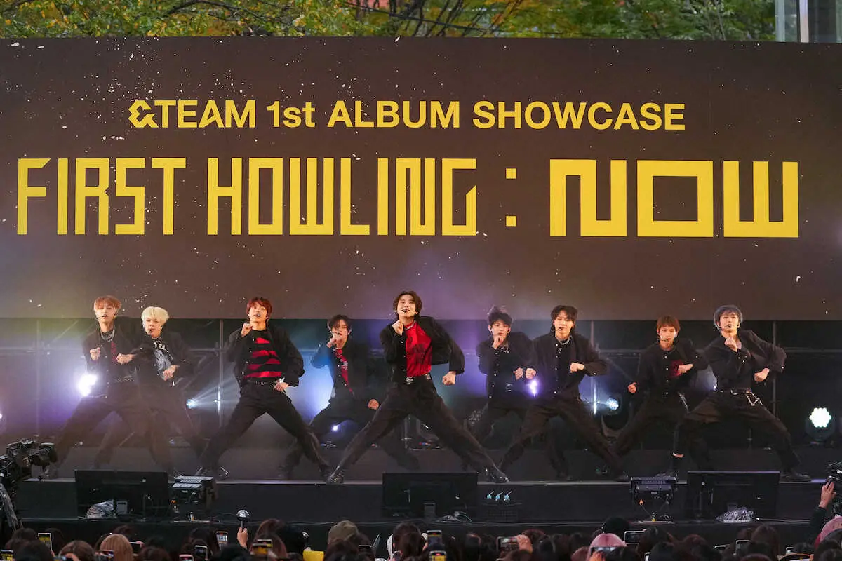 【画像・写真】＆TEAM　初アルバム発売イベントで初全国ツアー発表　デビューから1年――“今”の僕たちを見て