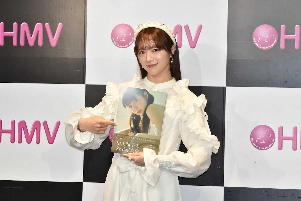 【画像・写真】エビ中・中山莉子　写真集発売イベント　出来栄え「120点」