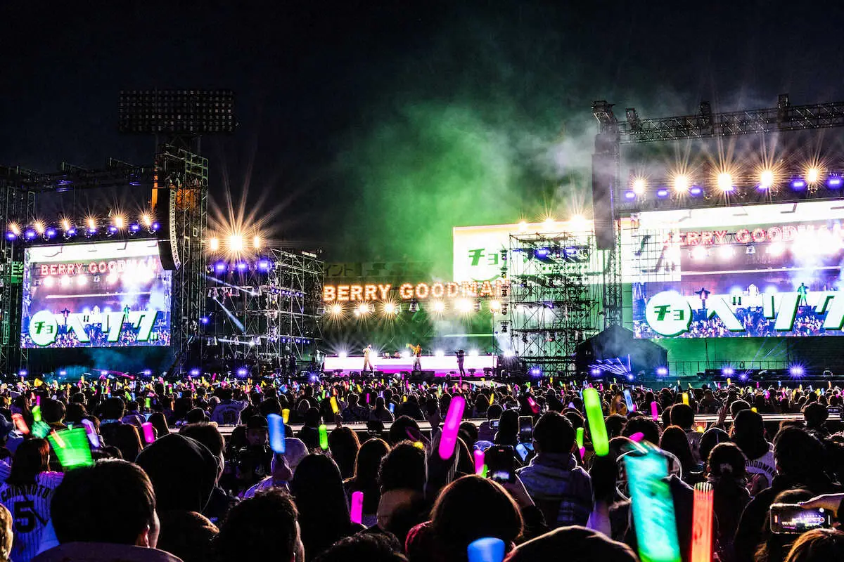 【画像・写真】ベリーグッドマン　夢かなった甲子園ライブ　20年無観客ライブで球児激励　今回は3万人大熱狂