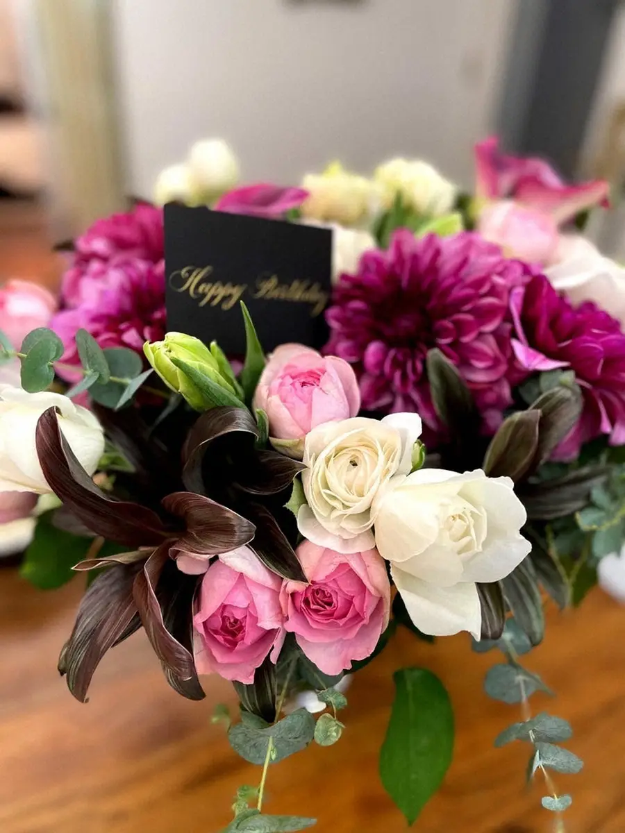 【画像・写真】高橋克典　歳の数の花を贈ってきた妻から「本数分はいらない笑」　なので今年は「とっておき」のプレゼント